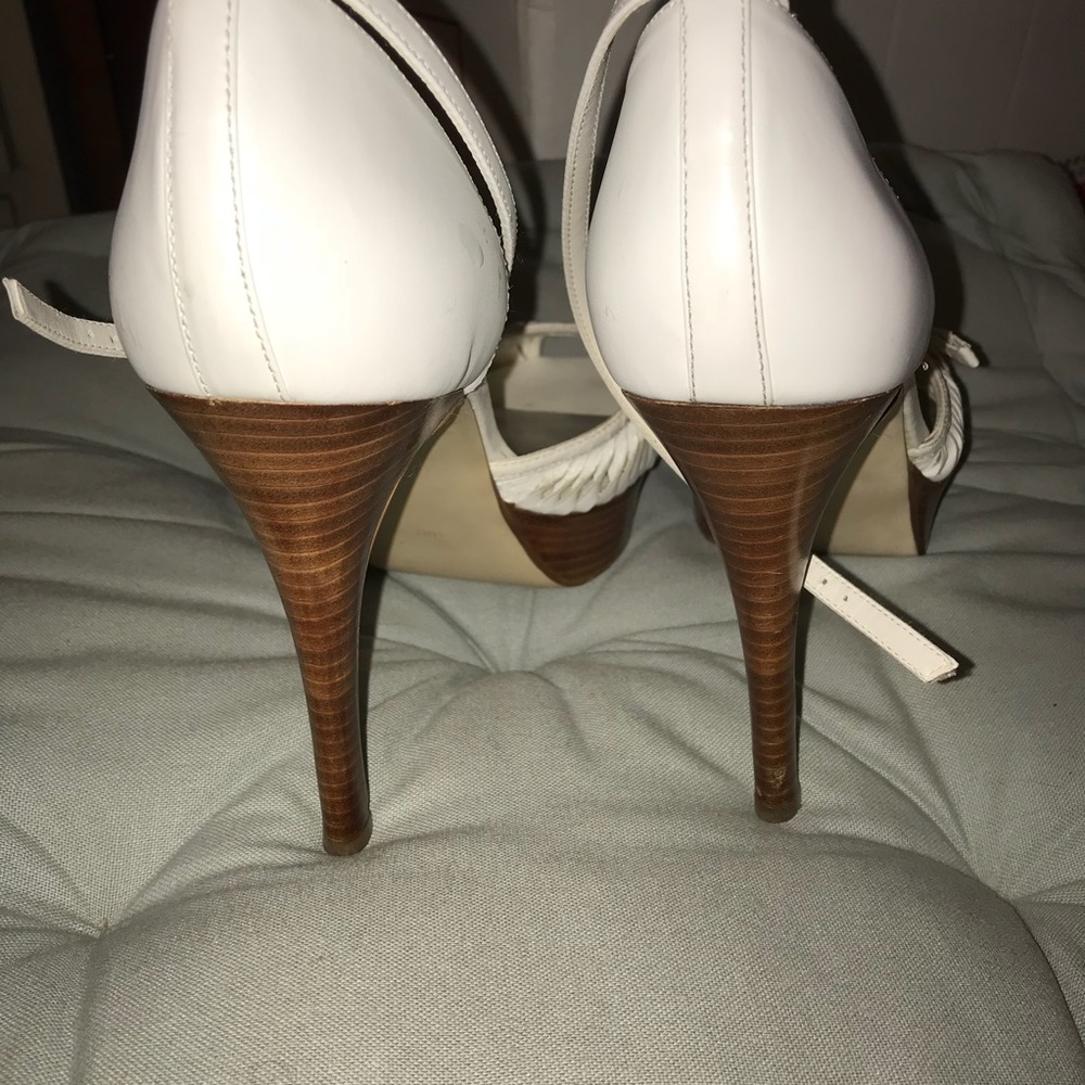 Guess Ankle Strap Platform Open Toe Heels - image 8